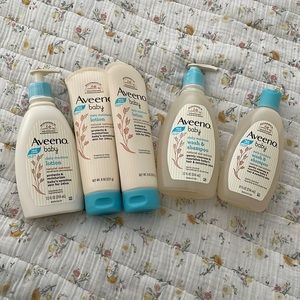 Aveeno Baby Wash/Shampoo and Lotion
